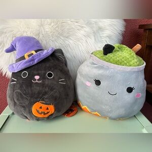 Halloween themed squishmallows 14”